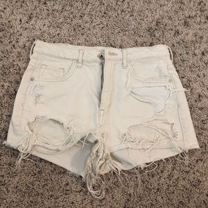 h and m jean shorts